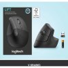 LOGITECH LIFT Vertical ERGONOMIC Bezdrôtová myš - Grafitová
