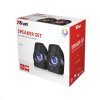 TRUST Gemi RGB 2.0 Sada reproduktorov - čierna