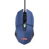 TRUST myš GXT 109B FELOX Gaming Mouse, optická, USB, modrá