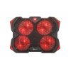 C-TECH ZEFYROS GCP-01R Casual Gaming 17,3" Chladiaca podložka pre notebook
