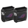 ASUS GT6 2-pack black Wireless AX10000 ROG Rapture Wifi 6 Tri-band Gaming Mesh System