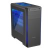 EVOLVEO T3/Midi Tower/Transpar./Čierna