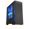 EVOLVEO T3/Midi Tower/Transpar./Čierna