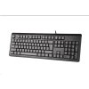 A4tech KR-92, klávesnice, CZ/US, USB, černá