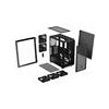Endorfy skříň Arx 500 Air / ATX / 5 x 140 fan (až 7 fans) / 2xUSB-A / USB-C / tvrzené sklo  / mesh panel /  černá  NC 17