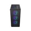 ENDORFY case Ventum 200 aRGB / 4x120mm PWM aRGB fan / 2xUSB / tvrdené sklo / čierna