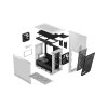 Fractal Design Meshify 2 Nano White TG Clear Tint/Mini ITX/Transpar./Biela