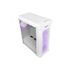 Počítačová skriňa Genesis IRID 505 ARGB V2/Midi Tower/Transpar./Biela
