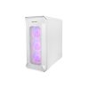 Počítačová skriňa Genesis IRID 505 ARGB V2/Midi Tower/Transpar./Biela