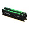 Kingston FURY Beast/DDR4/16GB/3200MHz/CL16/2x8GB/RGB/Black