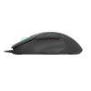 Genesis herná optická myš XENON 220 G2/RGB/Herná/Optická/Pre pravákov/12 400 DPI/Drôtová USB/Čierna