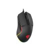 Genesis herná optická myš KRYPTON 220/RGB/6400 DPI/Herná/Optická/6 000 DPI/Drôtová USB/Čierna