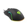 Genesis herná optická myš KRYPTON 220/RGB/6400 DPI/Herná/Optická/6 000 DPI/Drôtová USB/Čierna