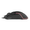 Genesis herná optická myš KRYPTON 220/RGB/6400 DPI/Herná/Optická/6 000 DPI/Drôtová USB/Čierna