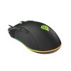 Genesis herná optická myš KRYPTON 290/RGB/6400 DPI/Herná/Optická/6 400 DPI/Drôtová USB/Čierna