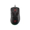 Genesis herná optická myš KRYPTON 555/RGB/8000 DPI/Herná/Optická/8 000 DPI/Drôtová USB/Čierna