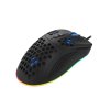 Genesis herná optická myš KRYPTON 555/RGB/8000 DPI/Herná/Optická/8 000 DPI/Drôtová USB/Čierna