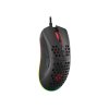Genesis herná optická myš KRYPTON 555/RGB/8000 DPI/Herná/Optická/8 000 DPI/Drôtová USB/Čierna