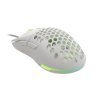 Genesis herná optická myš KRYPTON 750/RGB/8000 DPI/Herná/Optická/8 000 DPI/Drôtová USB/Biela