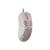 Genesis herná optická myš KRYPTON 555/Herná/Optická/8 000 DPI/Drôtová USB/Biela
