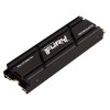 Kingston FURY RENEGADE SSD 2TB, M.2 2280, PCIe Gen4x4, R:7300MB/s; W:7000MB/s, Heatsink