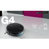 Salente G4, robotický vysávač, stieranie vodou, UVC sterilizácia, čierny