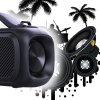 MANTA SPK216, Bluetooth reproduktor, blk