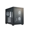 FSP CMT380B/Midi Tower/Transpar./Čierna