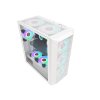1stCOOL MiddleTower Wind Storm White, E-ATX, USB3.0 + set 4x ARGB fan