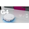 Salente G4, robotický vysávač, stieranie vodou, UVC sterilizácia, biely