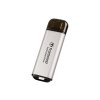 TRANSCEND Externí SSD ESD300S 2TB, External SSD, USB 10Gbps, Type C, stříbrná