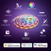 TP-LINK "Smart Light Strip, MulticolorSPEC: 2.4 GHz Wi-Fi, 802.11b/g/n, two 16.4 ft/5m RGBW+IC LED light strips, 2000lm