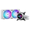 ASUS vodní chladič CPU AIO ROG STRIX LC III 240 ARGB WHITE, 2x120mm, LGA1851, AM5