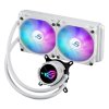 ASUS vodní chladič CPU AIO ROG STRIX LC III 240 ARGB WHITE, 2x120mm, LGA1851, AM5