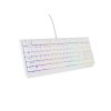 Genesis herná klávesnica THOR 230/TKL/RGB/Outemu Red/Drôtová USB/US layout/Biela