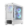 Fractal Design Pop Air RGB White TG Clear Tint/Midi Tower/Transpar./Biela