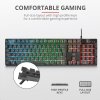 TRUST herní klávesnice GXT 835 Azor Illuminated Gaming Keyboard CZ/SK