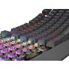 Genesis herná klávesnica THOR 230/TKL/RGB/Outemu Brown/Drôtová USB/US layout/Čierna