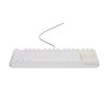 Genesis herná klávesnica THOR 230/TKL/RGB/Outemu Brown/Drôtová USB/US layout/Biela