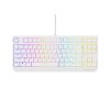 Genesis herná klávesnica THOR 230/TKL/RGB/Outemu Brown/Drôtová USB/US layout/Biela