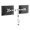 DELTACO GAM-040W, DUAL Držiak na monitory13"-32" w