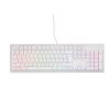 Genesis herná mechanická klávesnica THOR 303/RGB/Outemu Peach Silent/Drôtová USB/US layout/Biela