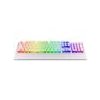 ENDORFY herná klávesnica Omnis OWH Pudd.Kailh RD RGB /USB/ red switch / drôtová / mechanická / US layout / biela RGB