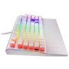 ENDORFY herná klávesnica Omnis OWH Pudd.Kailh RD RGB /USB/ red switch / drôtová / mechanická / US layout / biela RGB