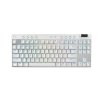 Logitech G PRO X TKL LIGHTSPEED - herná klávesnica, Tactile, biela, US