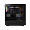 NZXT AIO liquid cooler CPU Kraken 240 RGB / 2x120mm fan / 4-pin PWM / LCD display / black