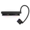 NZXT AIO liquid cooler CPU Kraken 240 RGB / 2x120mm fan / 4-pin PWM / LCD display / black
