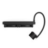 NZXT AIO liquid cooler CPU Kraken 280 / 2x140mm fan / 4-pin PWM / LCD display / black