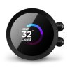 NZXT AIO liquid cooler CPU Kraken 280 RGB / 2x140mm fan / 4-pin PWM / LCD display / black