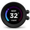 NZXT AIO liquid cooler CPU Kraken 280 ELITE / 2x140mm fan / 4-pin PWM / LCD display / black
